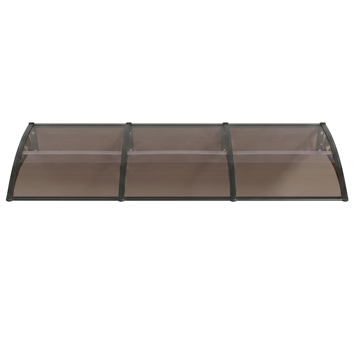 Instahut Window Door Awning 0.8mx3m Brown