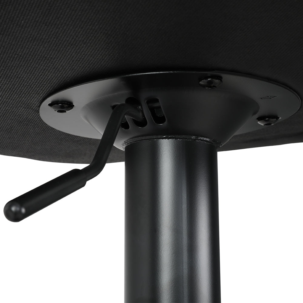 Set of 2 Bar Stools yellow