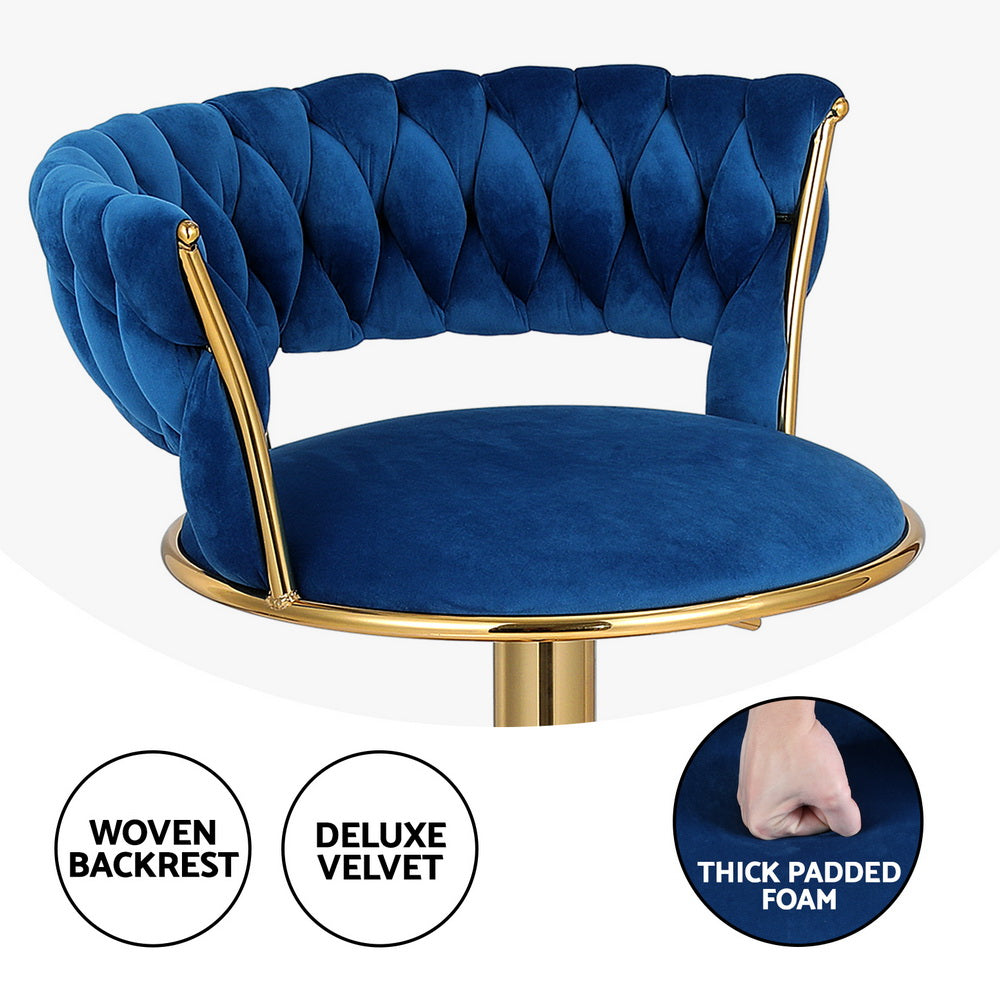 Vivien Bar Stool Navy