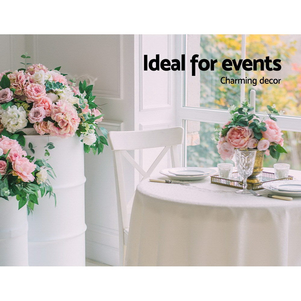 Ember Bar Table Gas Lift Round Black