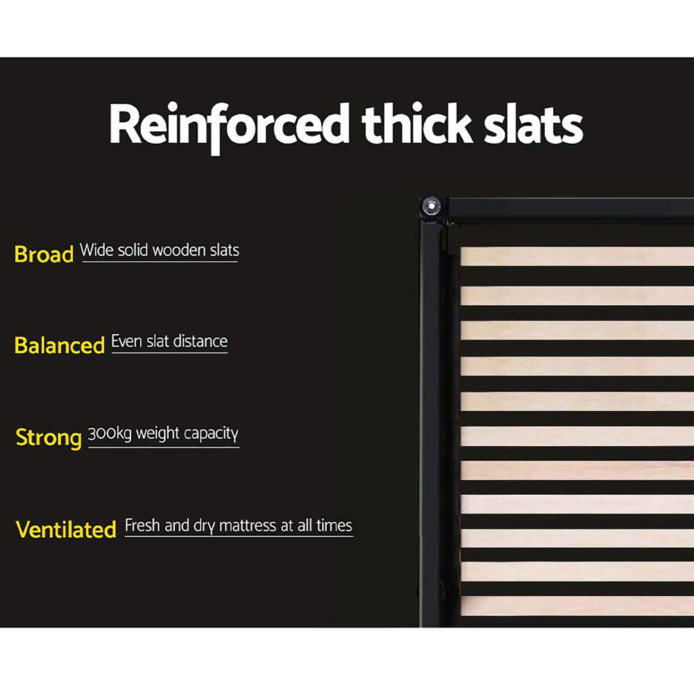 Neo Double Black Bed Frame