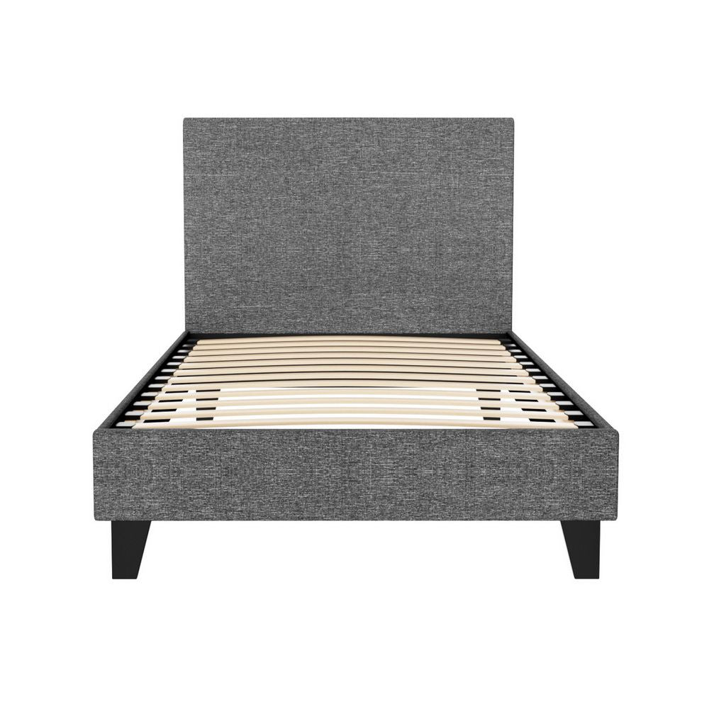 Neo Grey Single Bed Frame