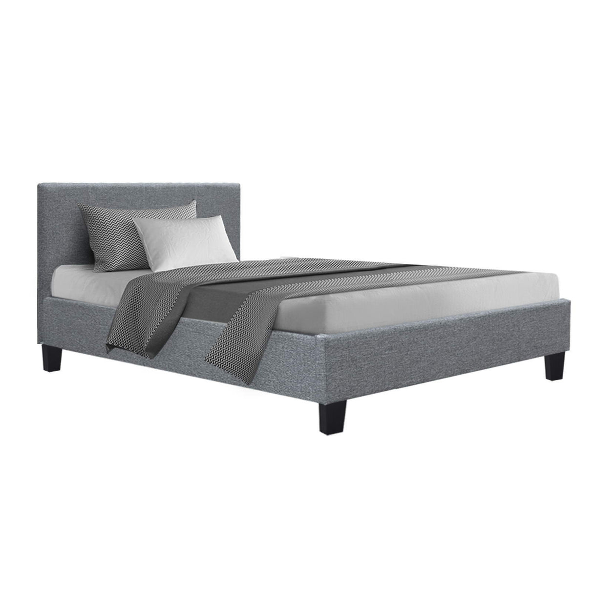 Neo Grey Single Bed Frame