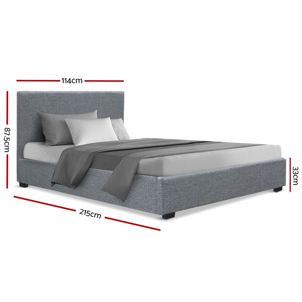 Fabric NEO King Single Bed Frame