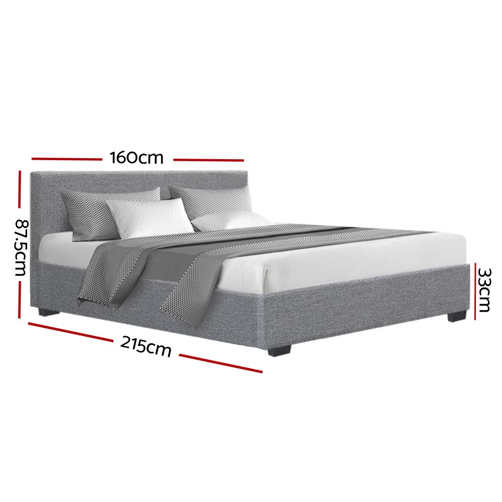NINO Queen Gas Lift Bed Frame