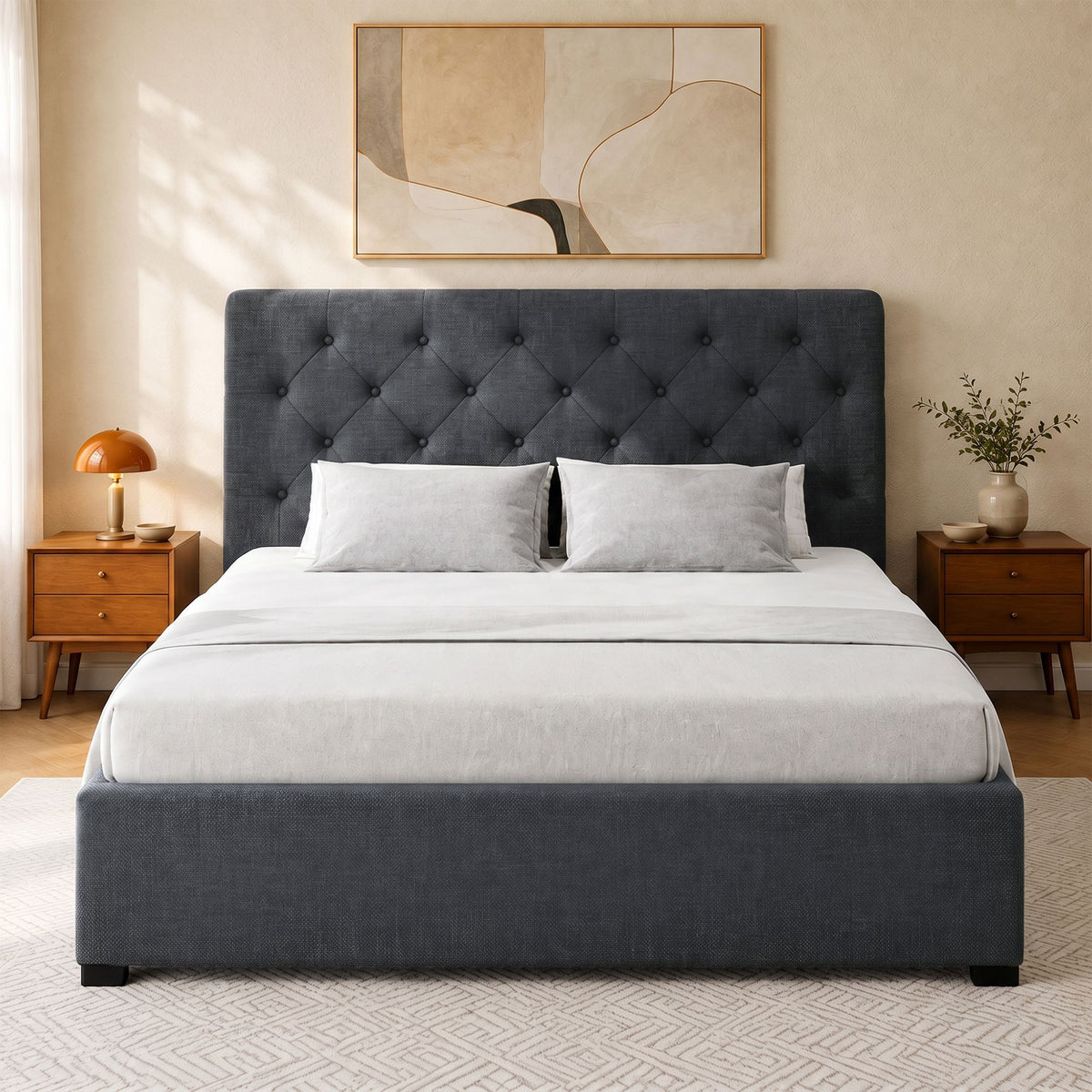 Vila Double Gas Lift Bed Frame
