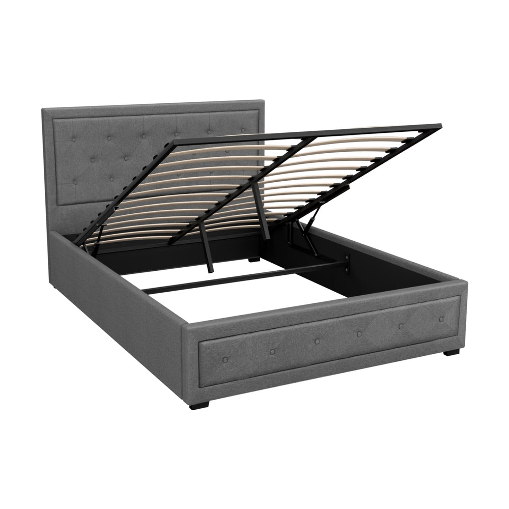 Tiyo Double-sized Gas Lift Bed Frame