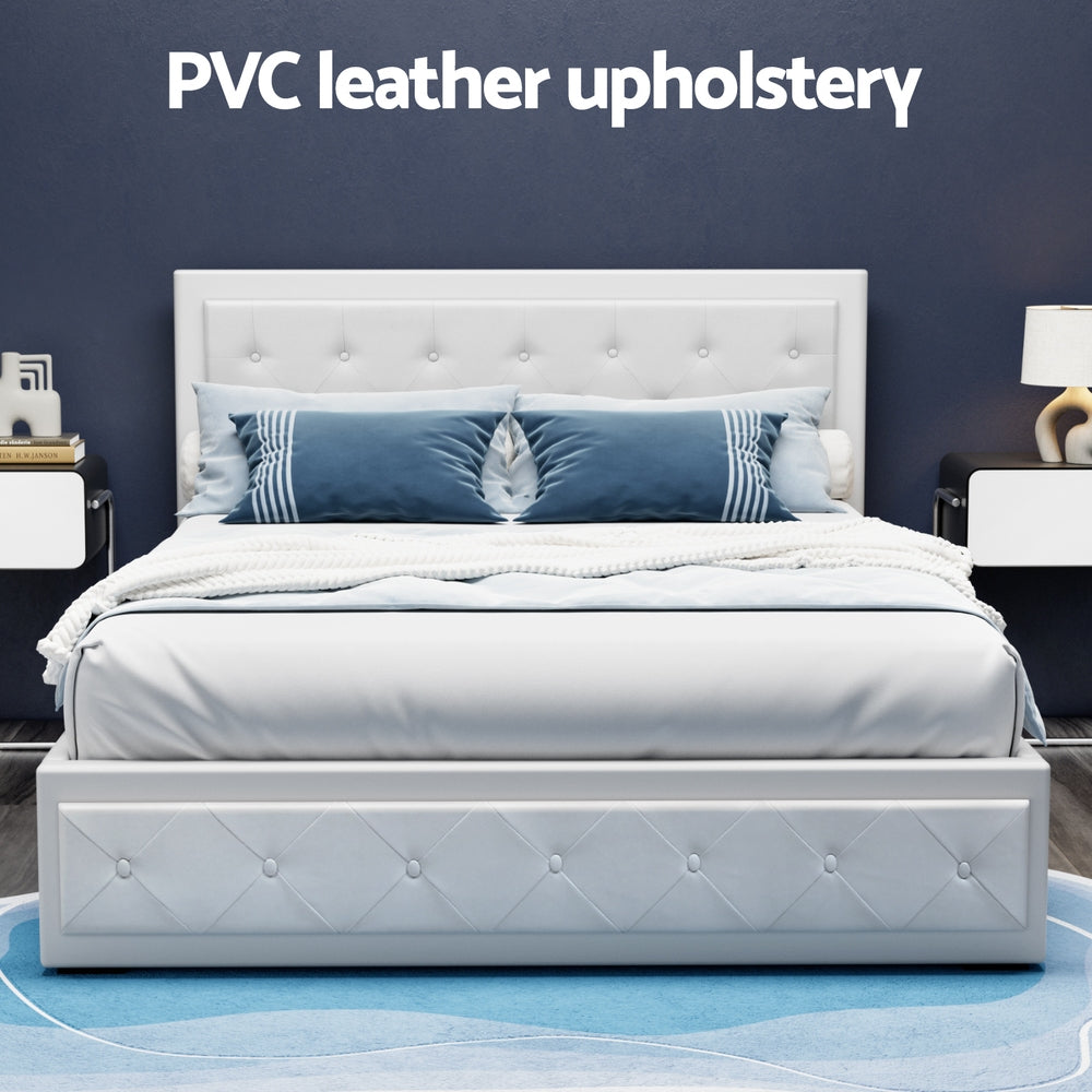 Tiyo Queen Gas Lift Bed Frame