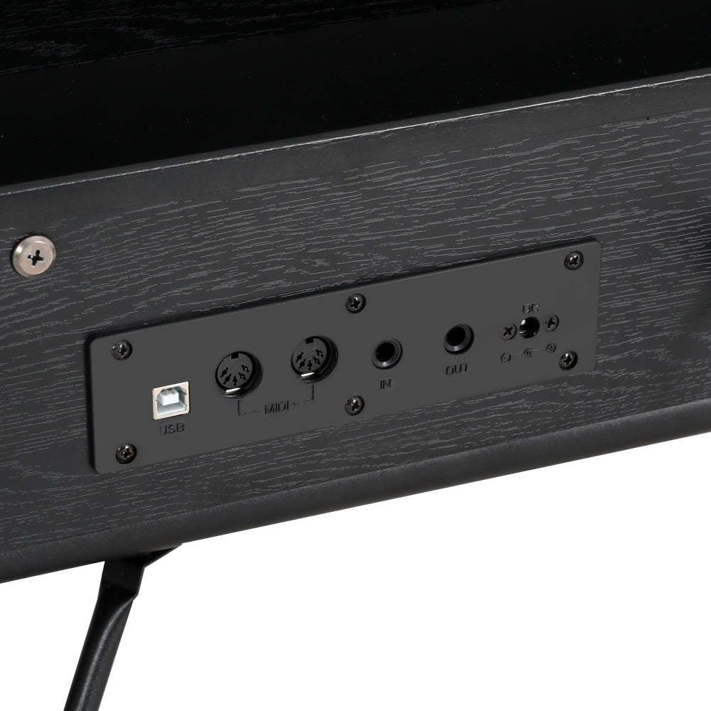 Alpha 88 Keys Electronic Piano Keyboard Digital Electric w/ Stand Semi-Weighted