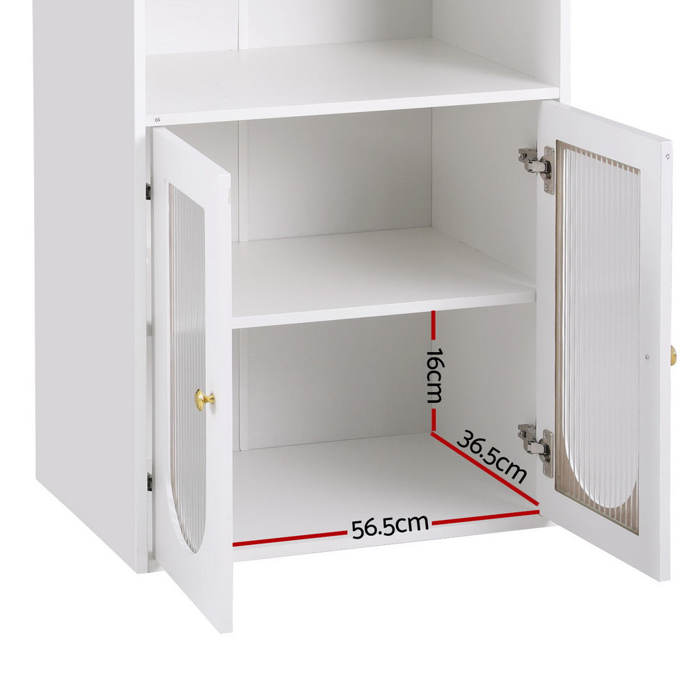 Aria Bar Table Storage Cabinet Dining Wine Rack Home Office Desk Extendable