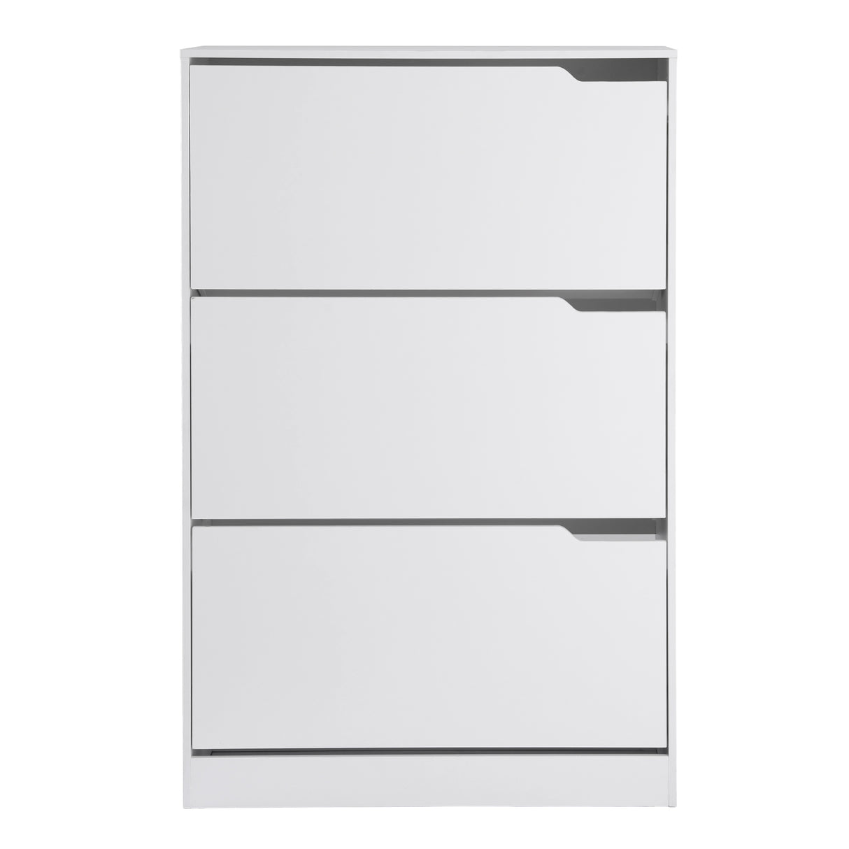 Artiss Shoe Rack Cabinet 24 Pairs Adjustable Shelf White