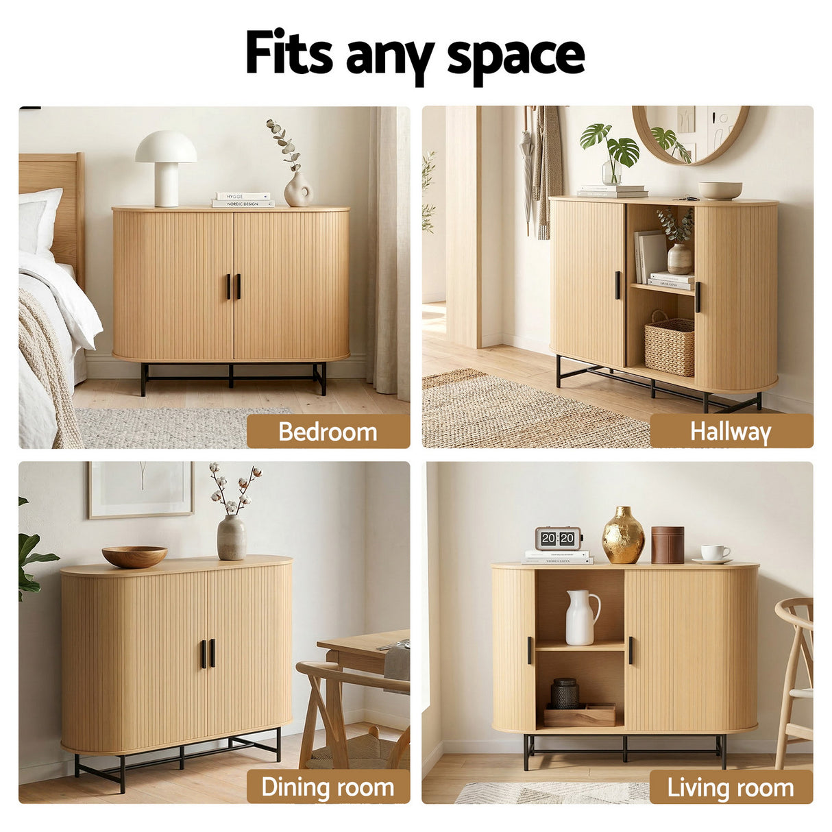 PIIA Pine Buffet Sideboard