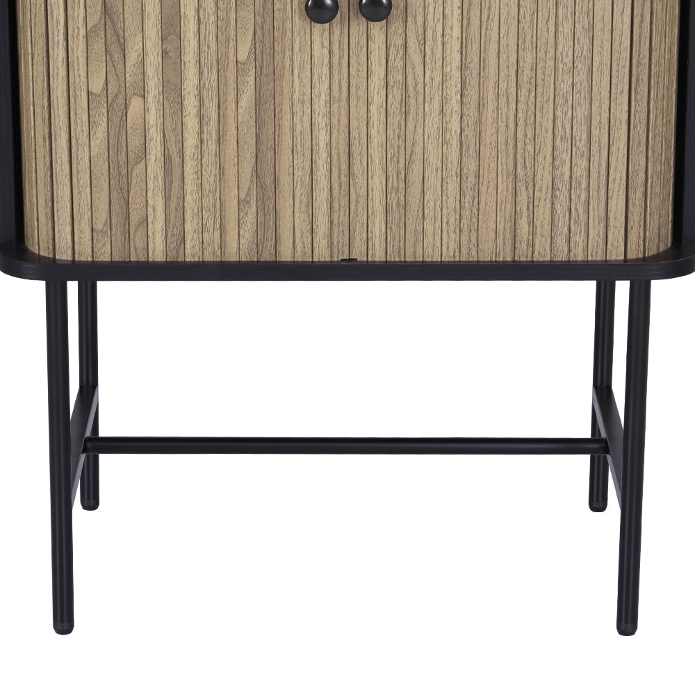 BORIS Black & Pine Buffet Sideboard