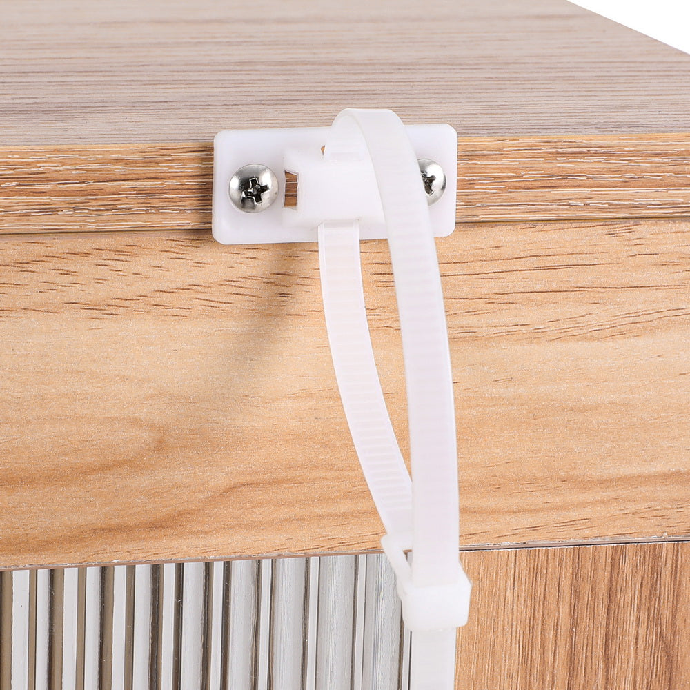 Oak with Metal Legs Buffet Sideboard