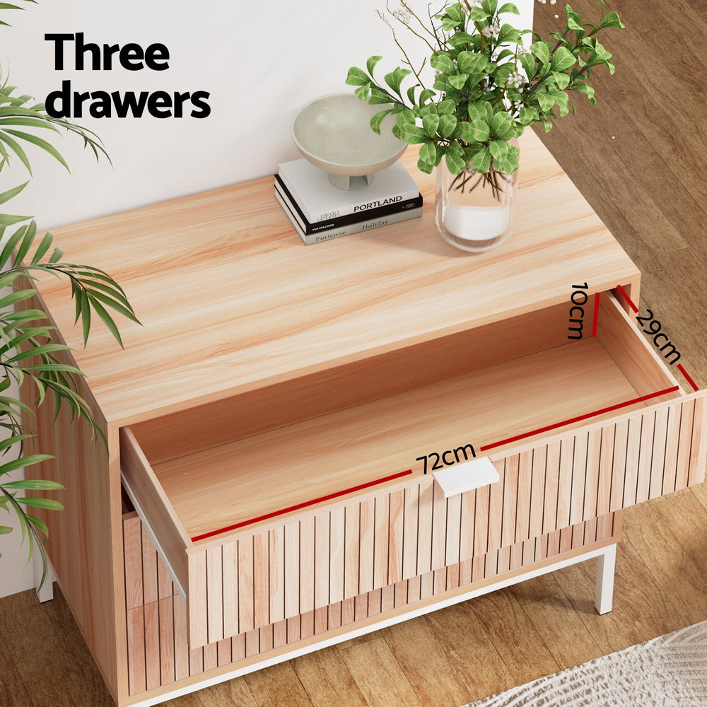 3 Chest of Drawers - LURA Pine