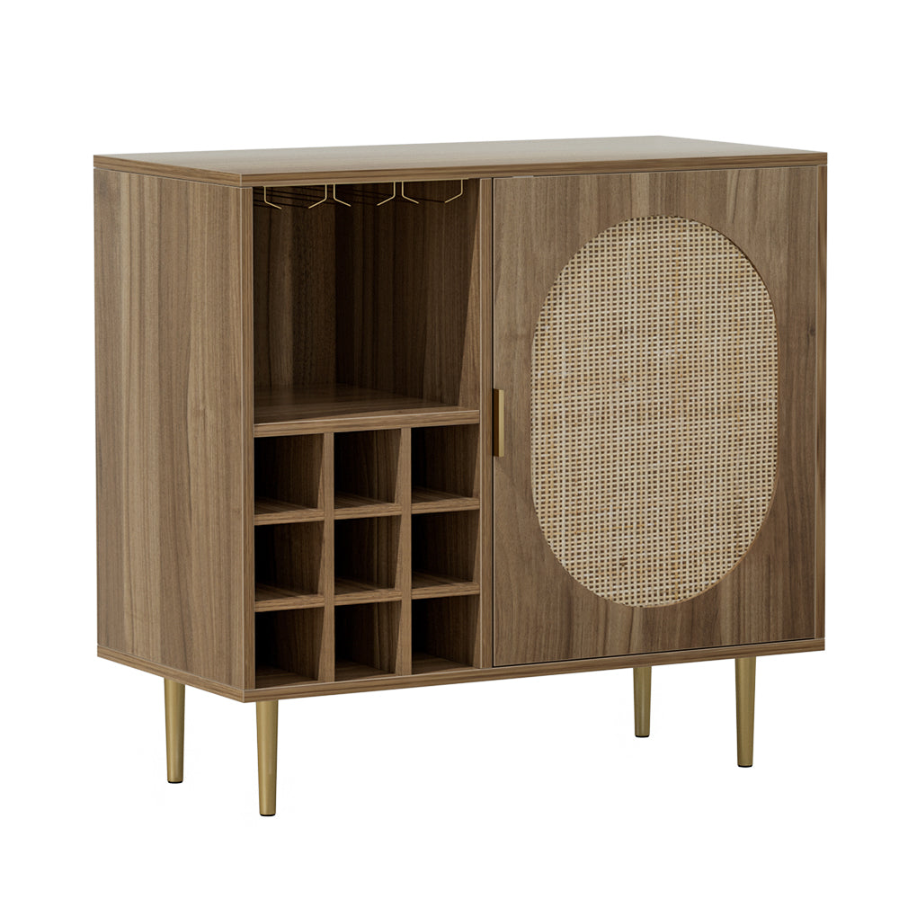 Ember Buffet Sideboard with Wine Rack - ANYA