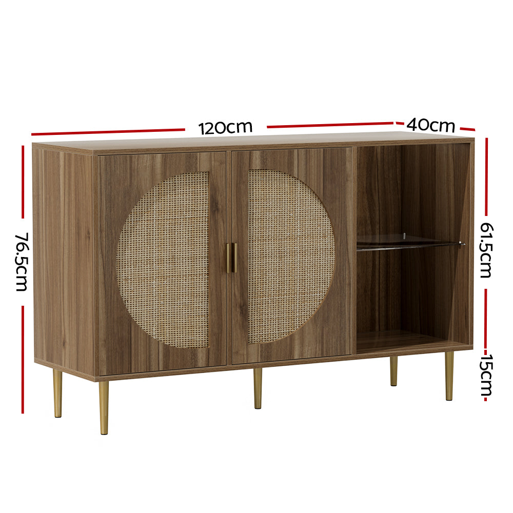 Ember Buffet Sideboard 2 Doors - ANYA