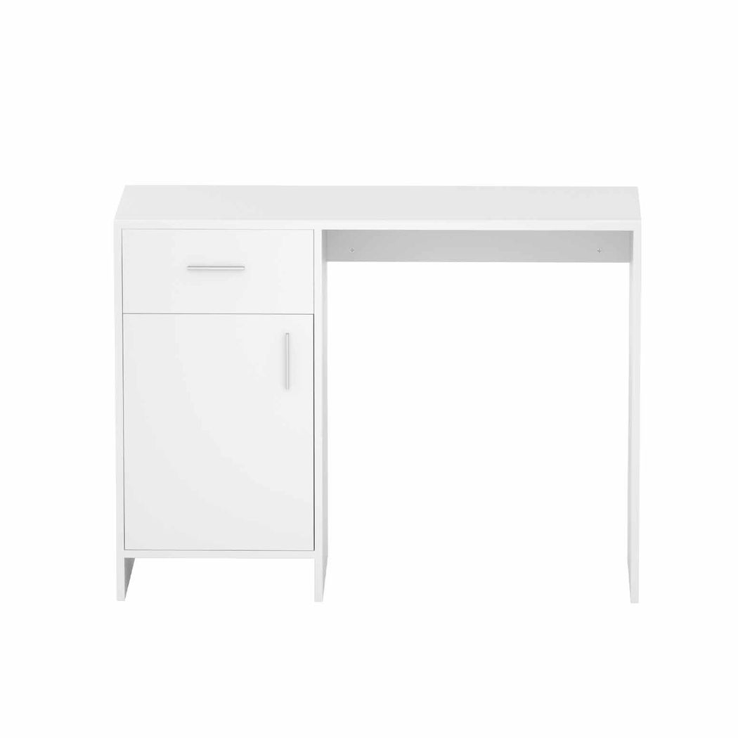 Artiss Office Desk and Chair Set 100cm Computer Desk PU Leather Office Chair