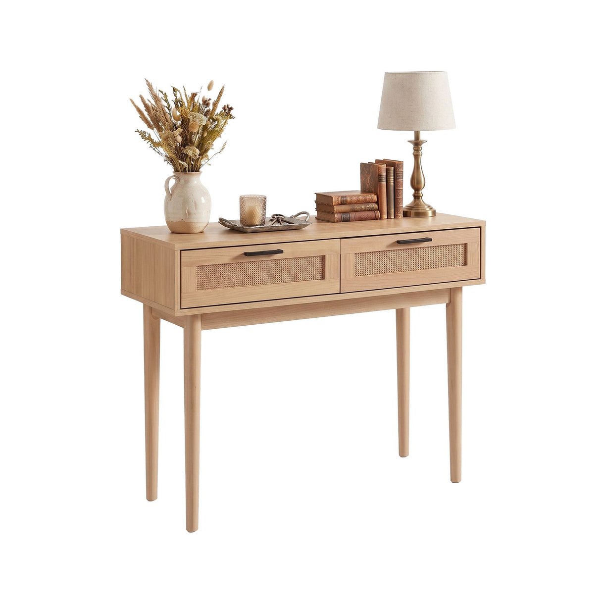 Eucalyptus Rattan Hall Table