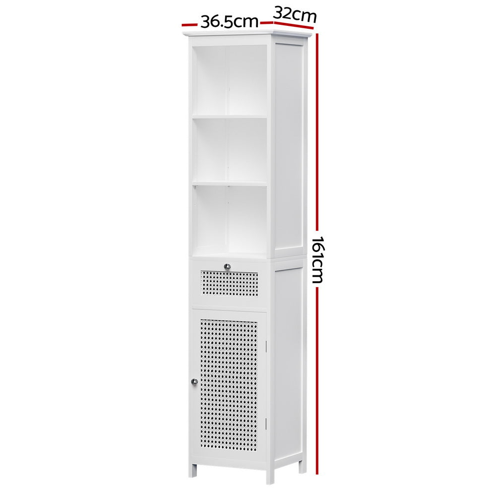 Tall Bathroom Storage Cabinet White