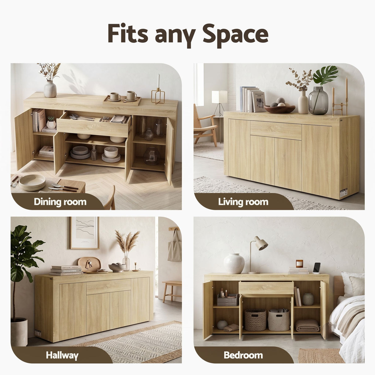 Oak Buffet Sideboard