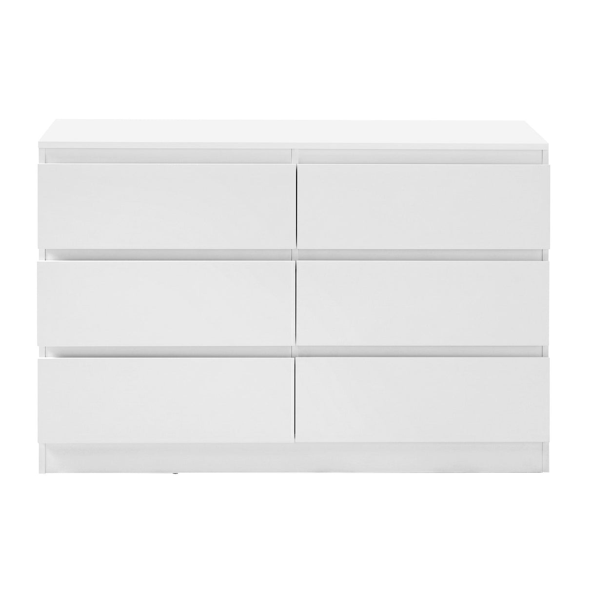 Artiss 6 Chest of Drawers Lowboy White