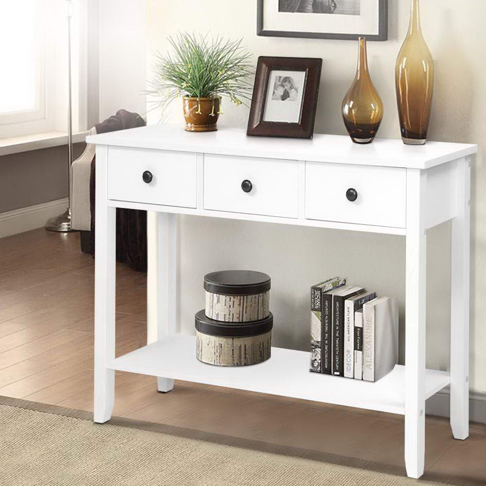 White Chic Hall Table