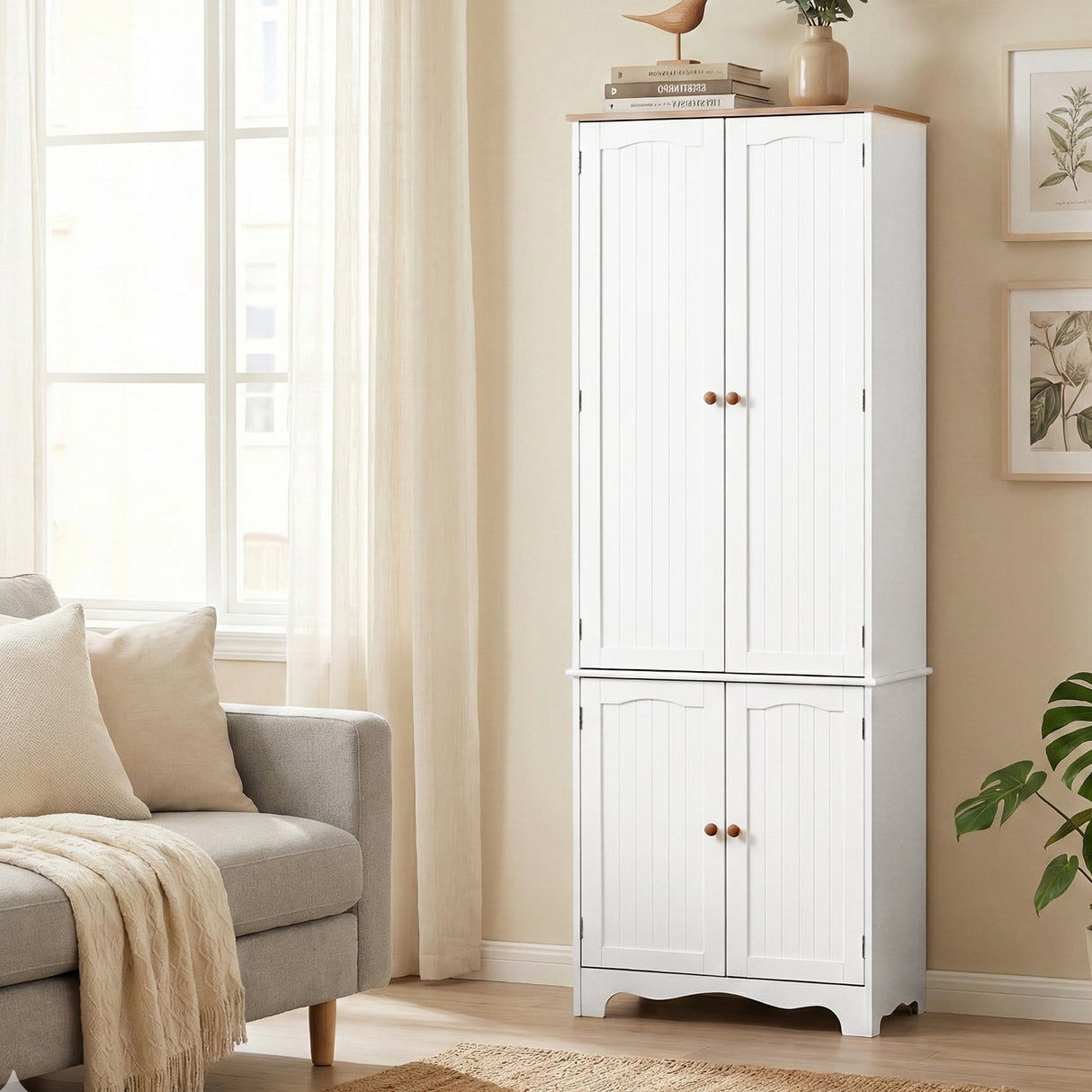 BERNE White Sideboard