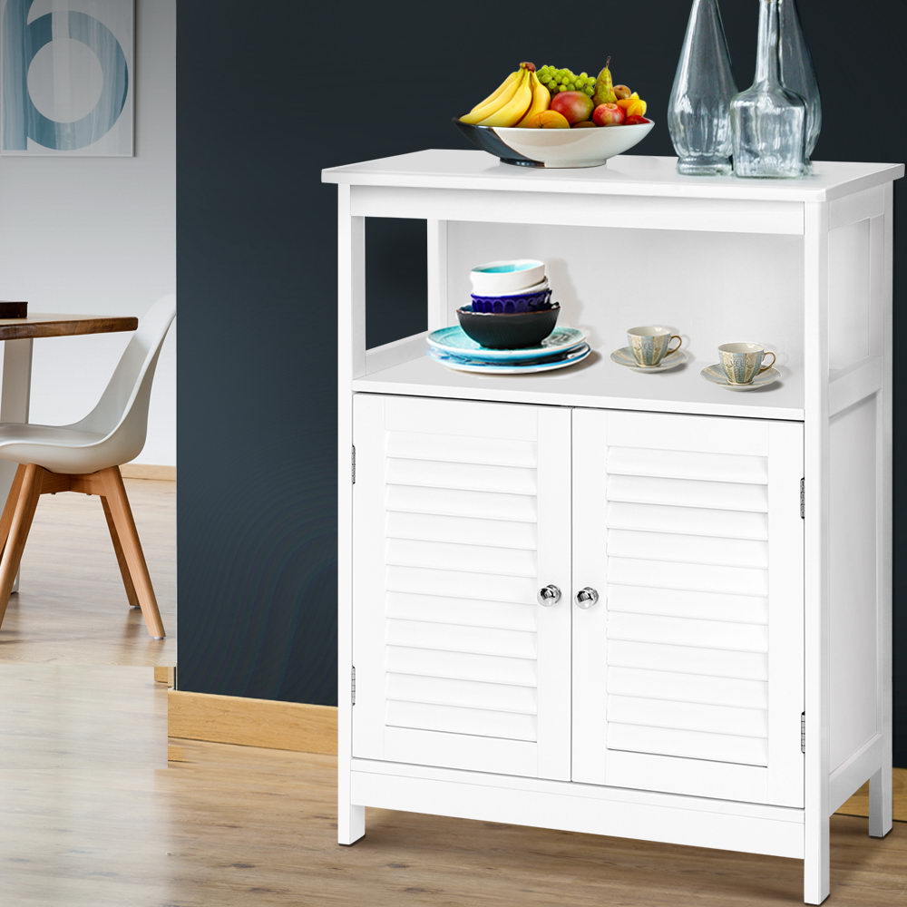 Charming White Buffet Sideboard