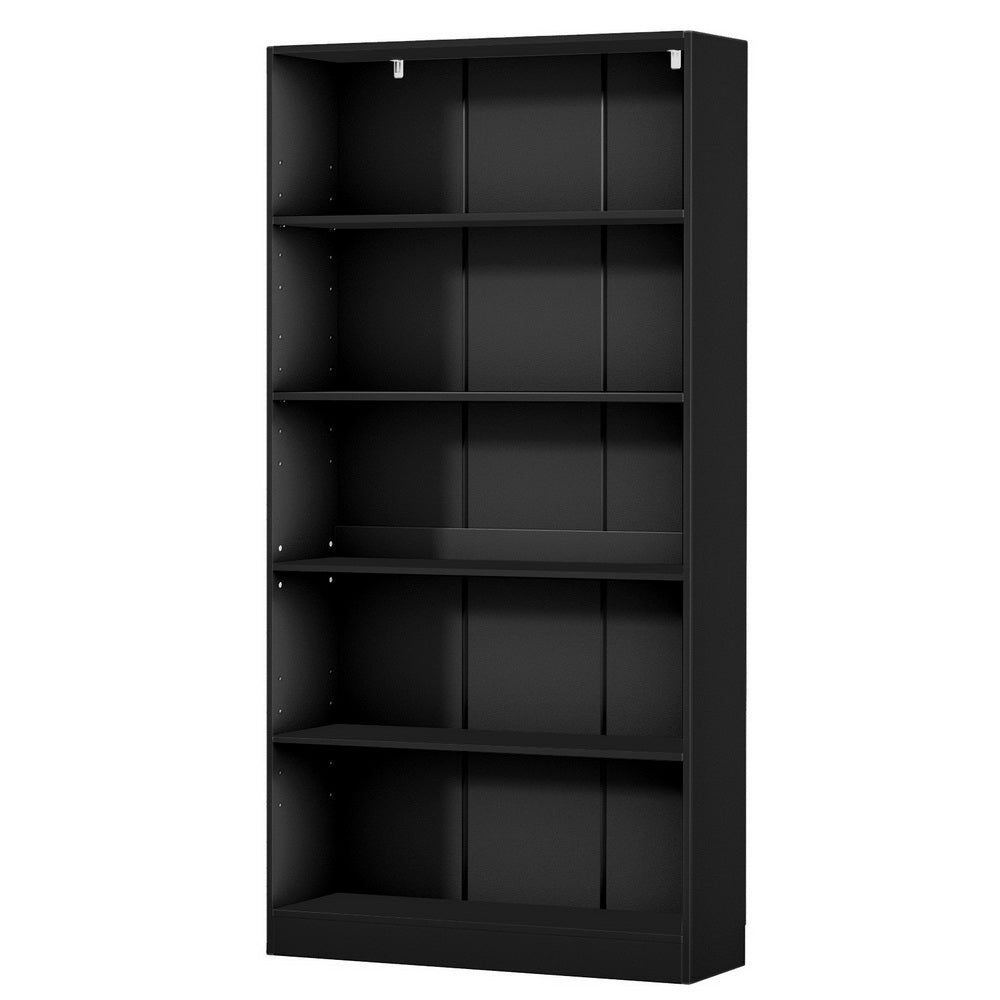 Aria Bookshelf 5 Tiers ANTON Black