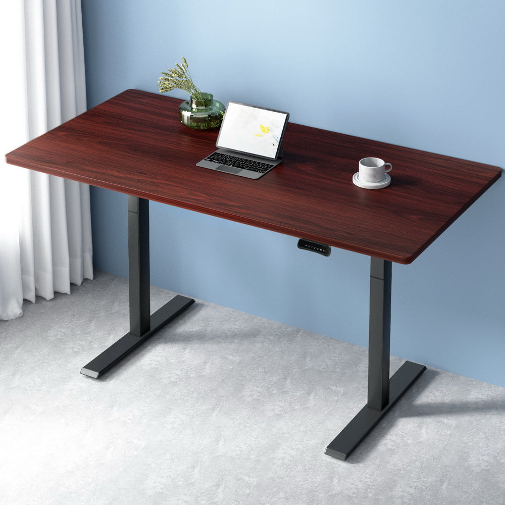 Standing Desk Motorised 140CM Walnut