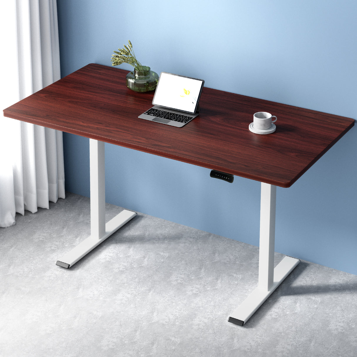 Standing Desk Motorised 140CM Walnut