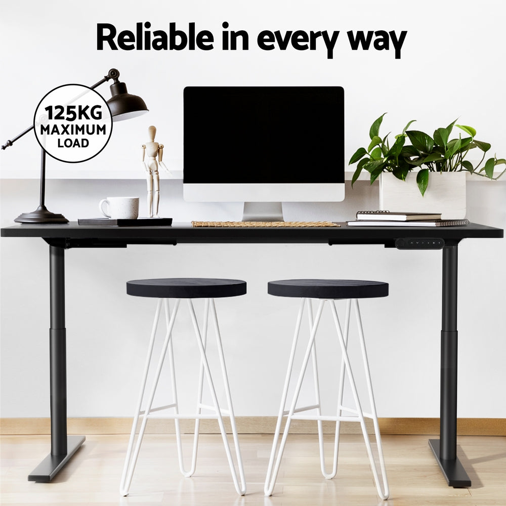 Standing Desk Motorised 120 Black