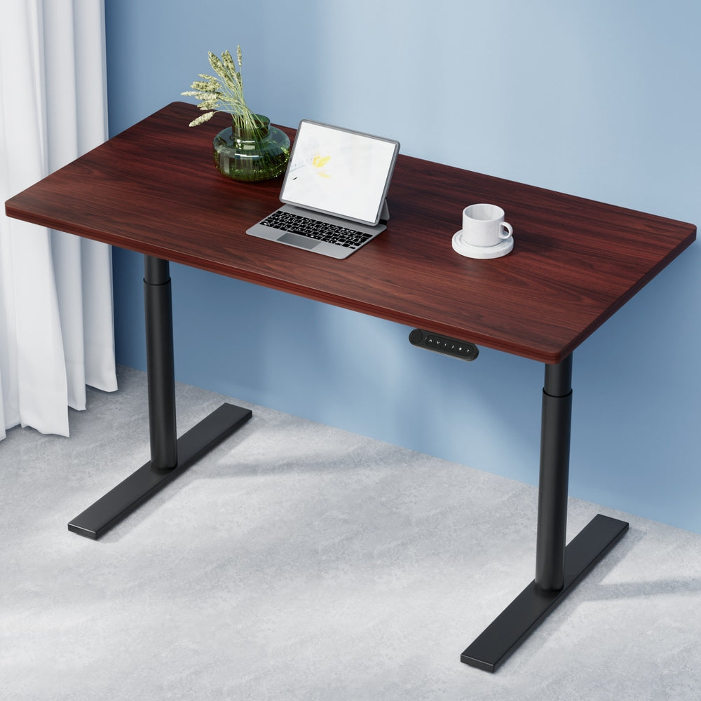 Standing Desk Motorised Rustic Brown