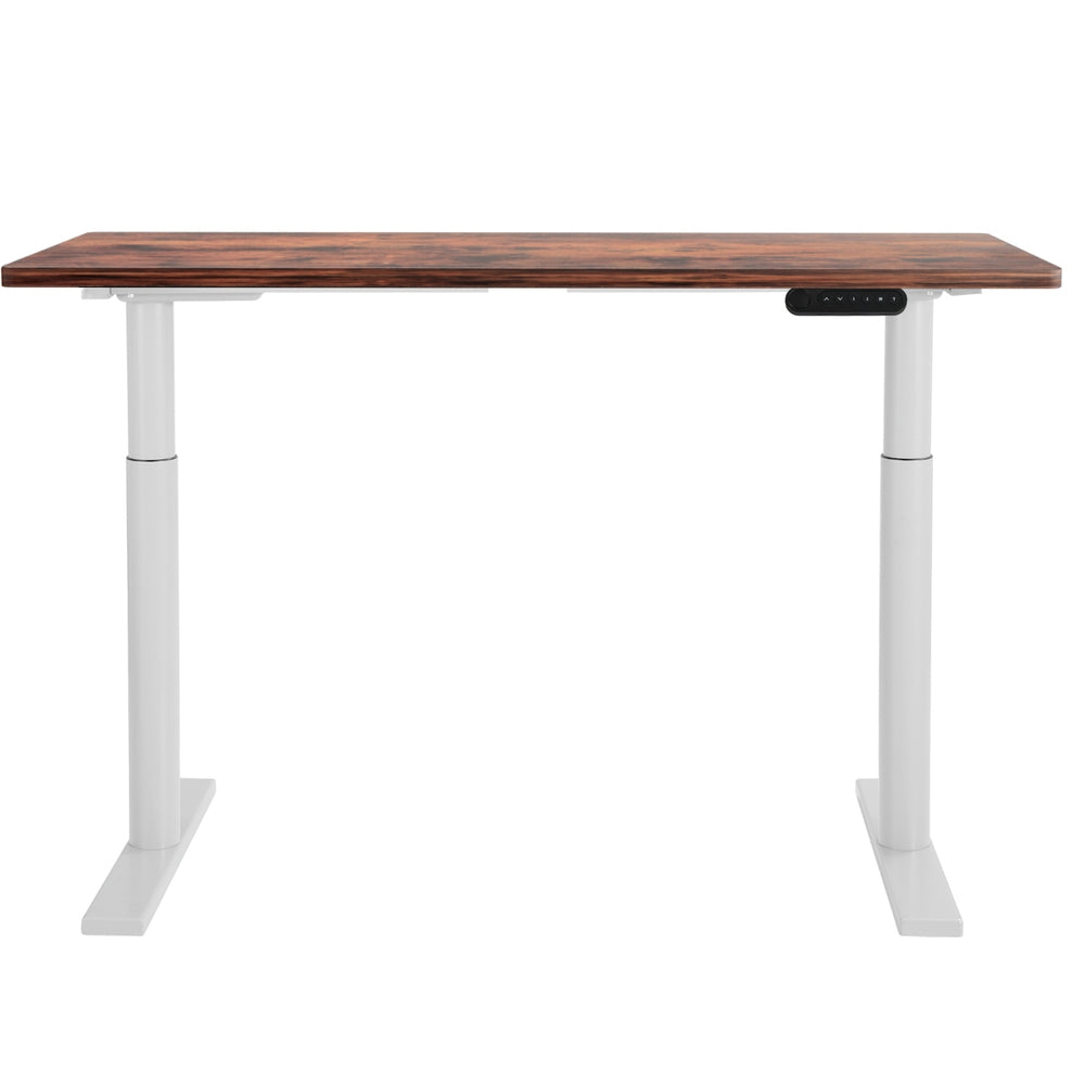 Standing Desk Motorised 140CM Rustic Brown