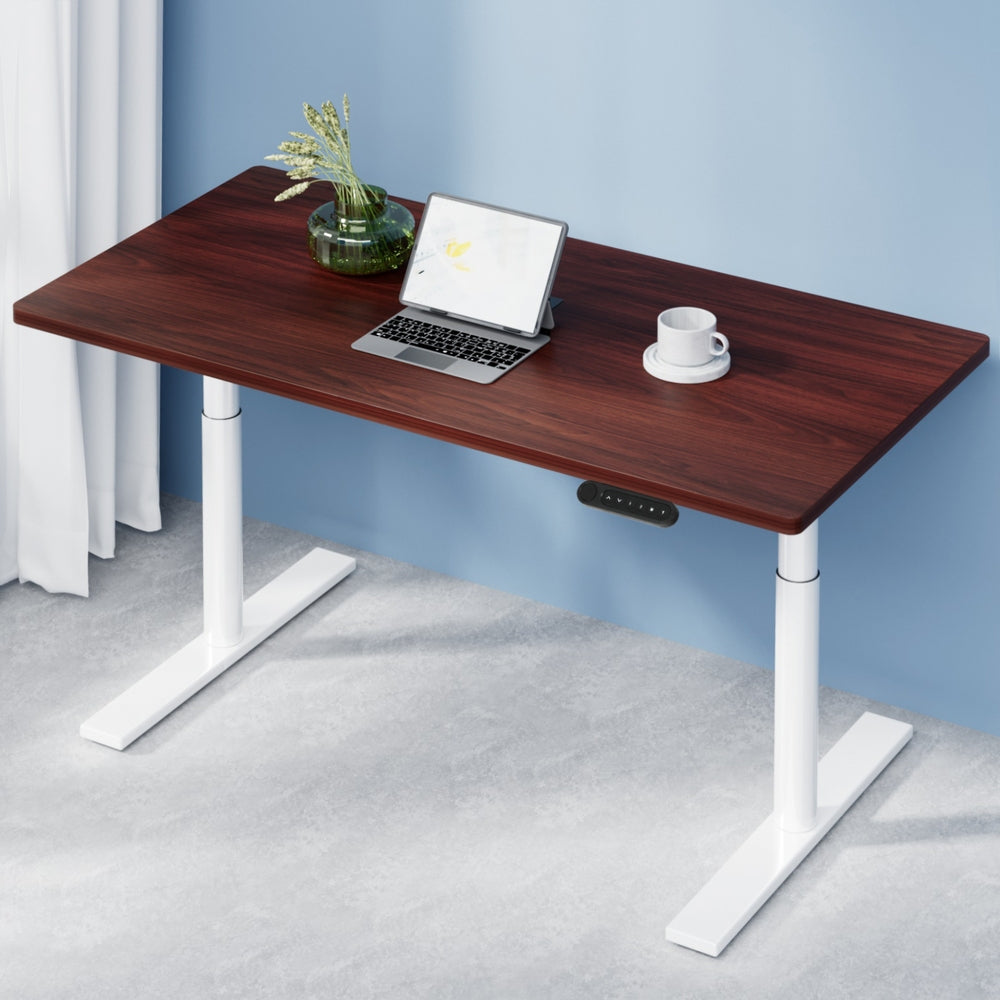 Standing Desk Motorised 120CM Rustic Brown