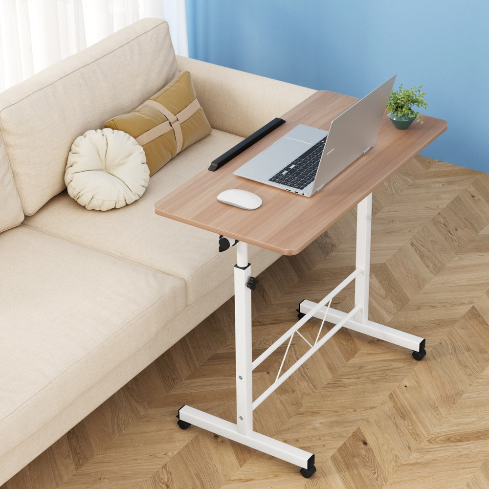 Mobile Laptop Desk I Shaped Design