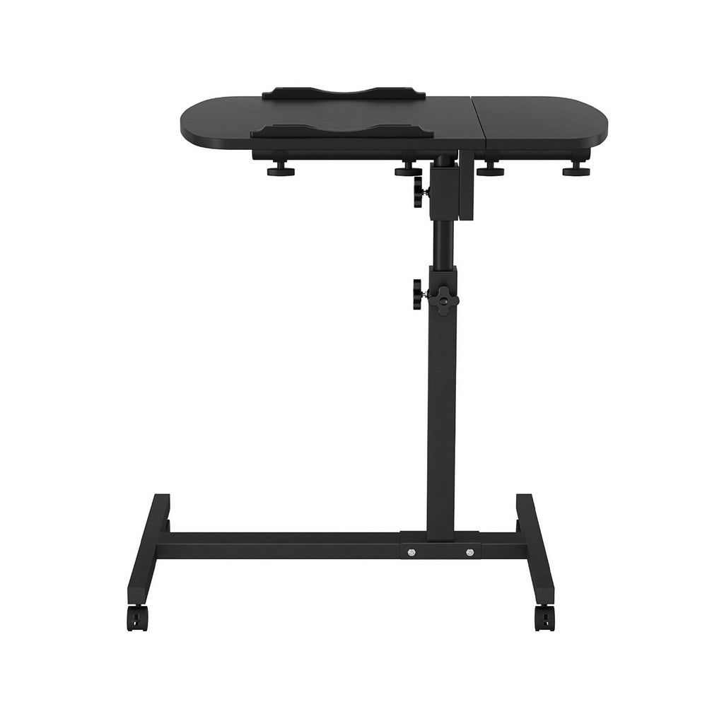 Rotating Mobile Laptop Adjustable Desk Black