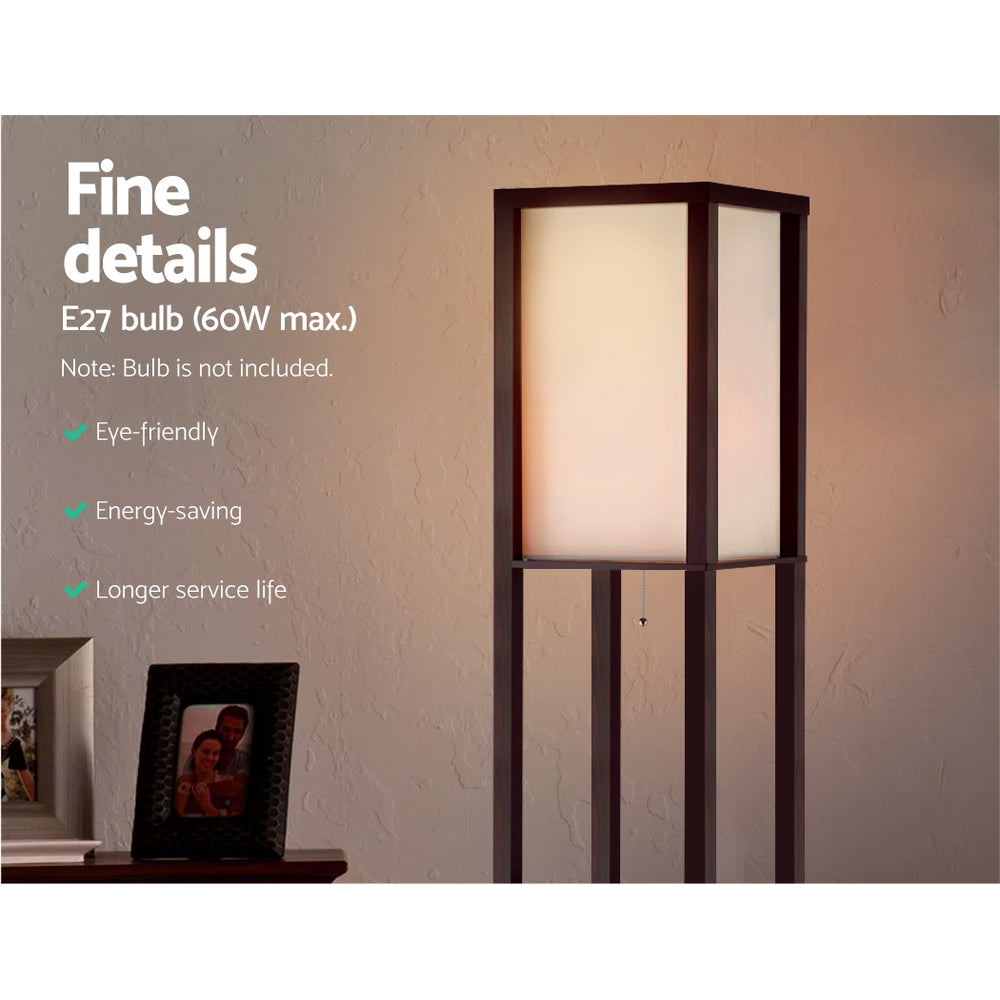 Shelf Floor Lamp Open-Box Structure 3 x Shelves