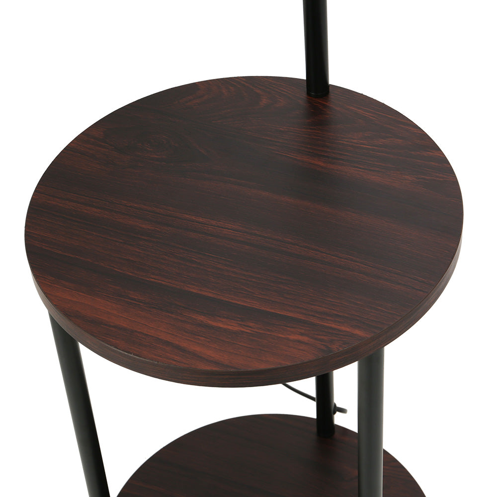 Shelf Floor Lamp Modern Tripod Design