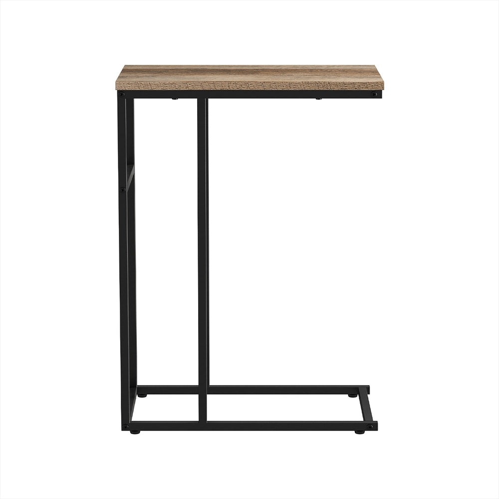 Black & Wood Side Table