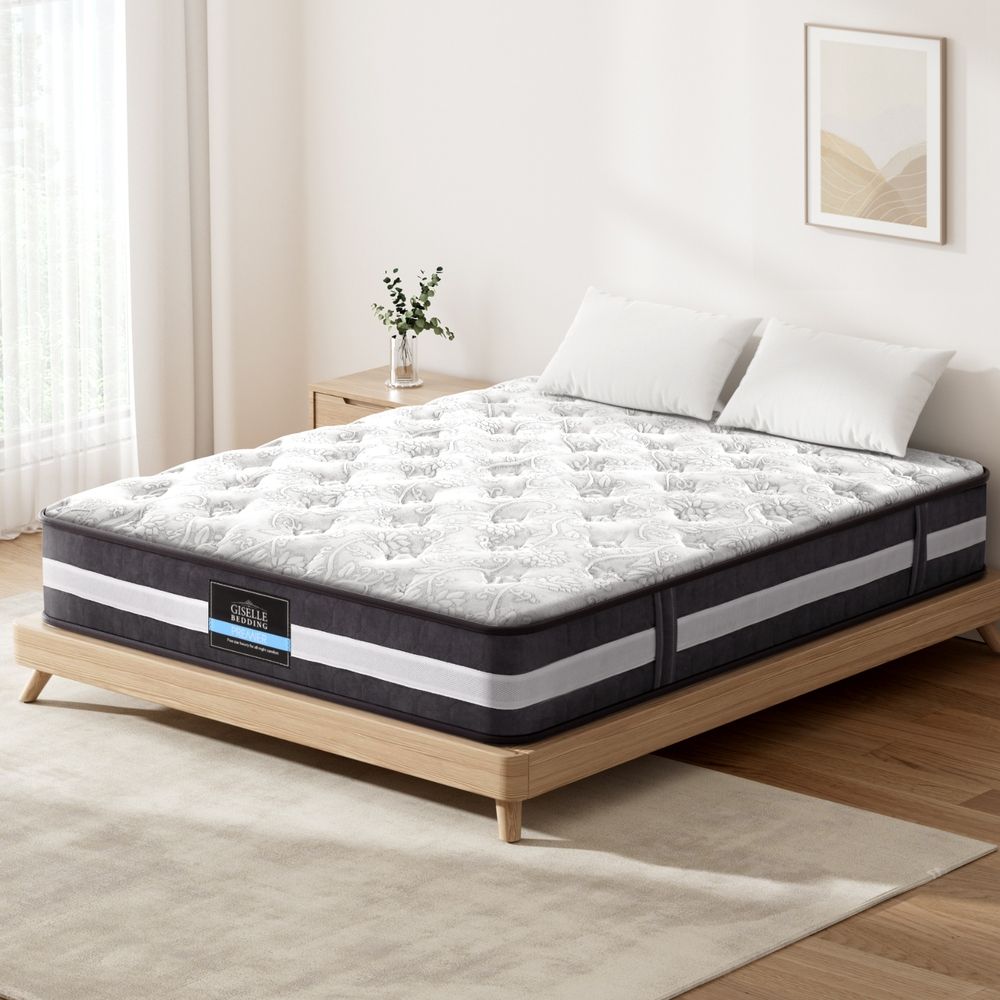 Giselle Bedding 30cm Mattress Pocket Spring Queen