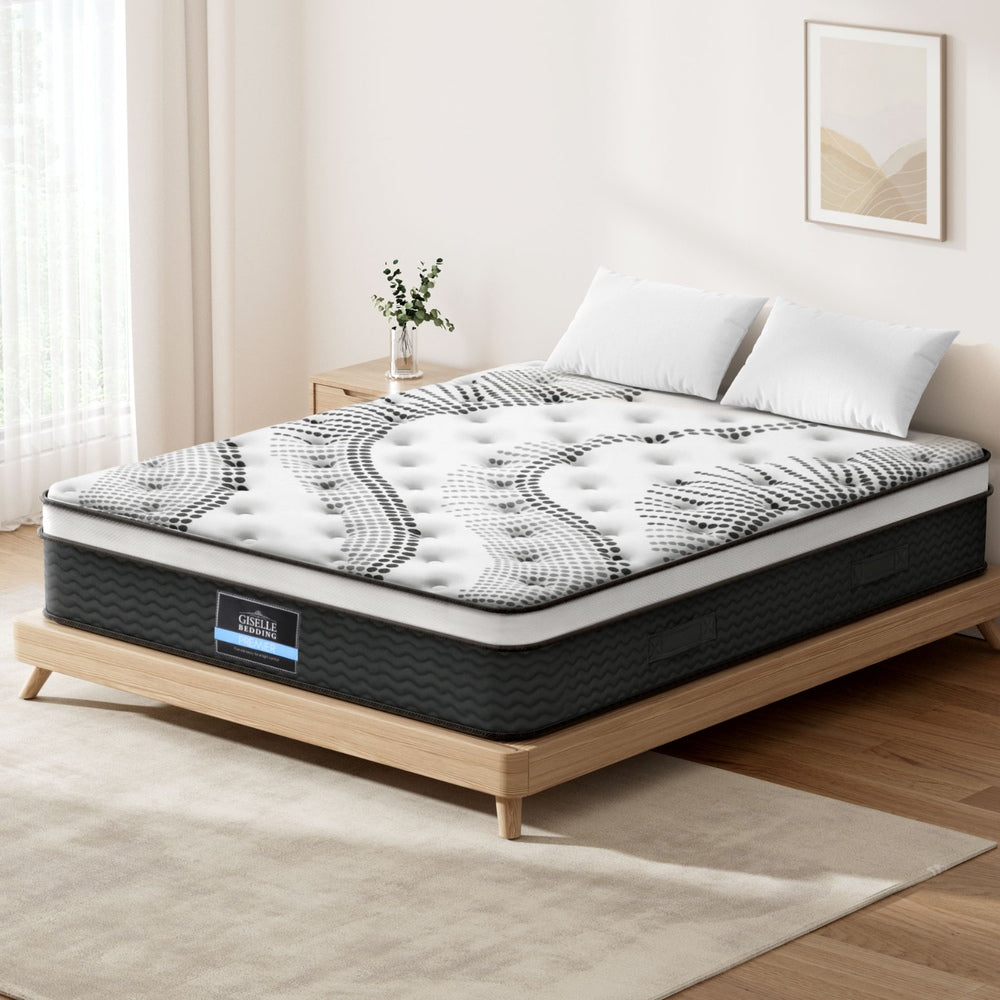 Giselle Bedding 32cm Mattress Euro Top Super King
