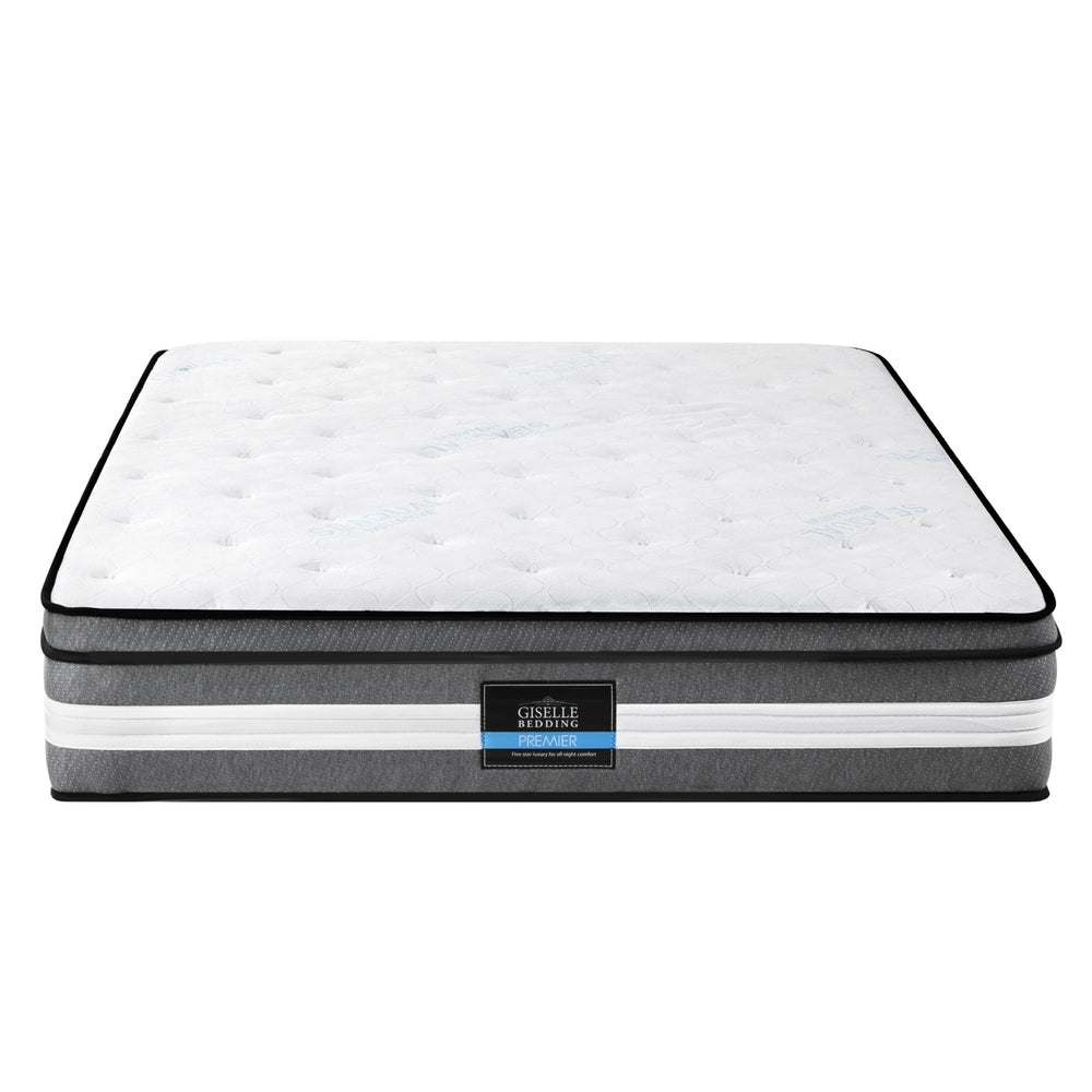 Giselle Bedding 30cm Mattress Gel Foam Pocket Spring King