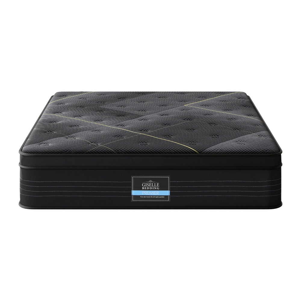 35cm Giselle Mattress Double Bed Bamboo Pocket Firm Foam