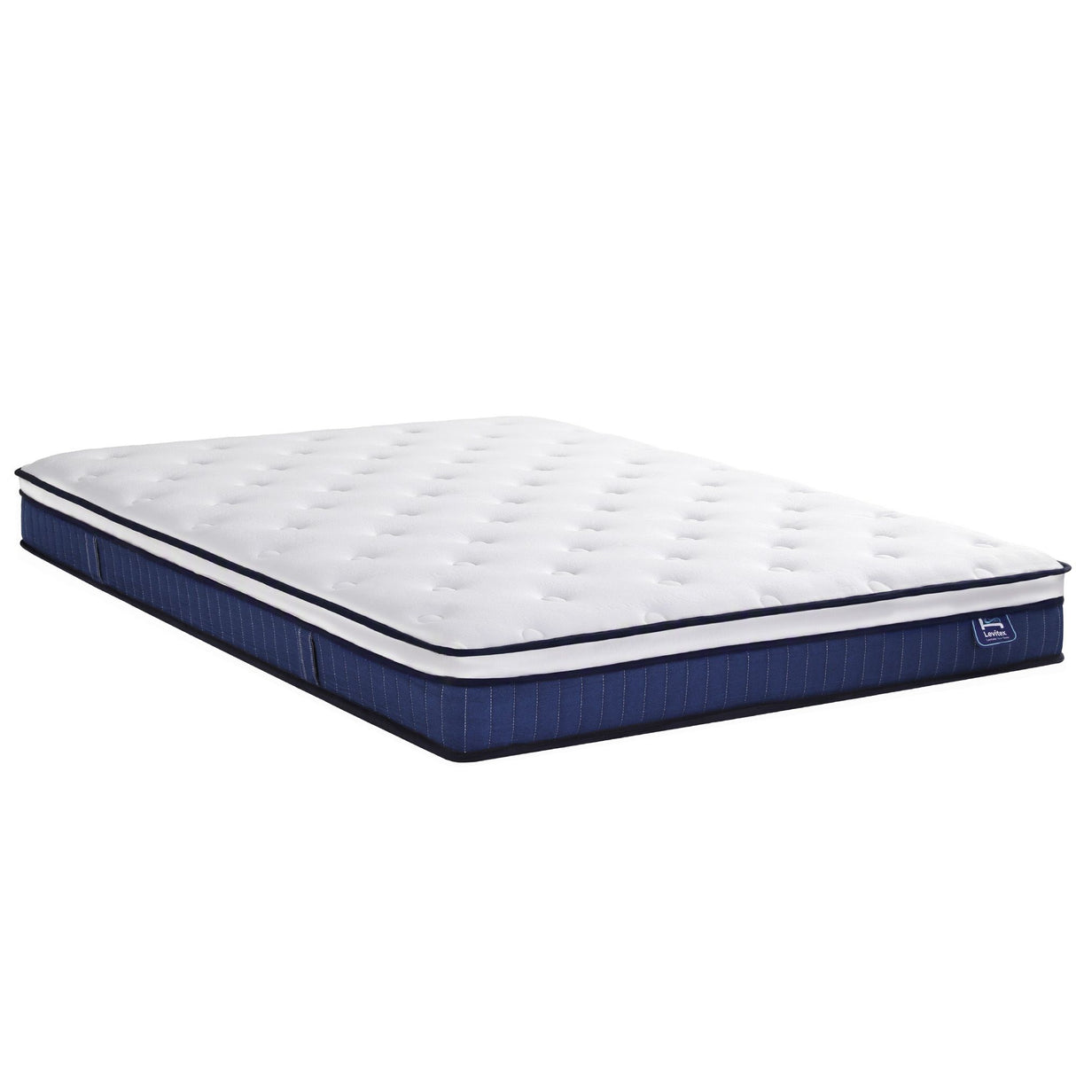 Levitex Queen Mattress 23CM With Pocket Spring & Cooling Gel Foam, Medium-Firm Full-Body Support, Mattresses In A Box