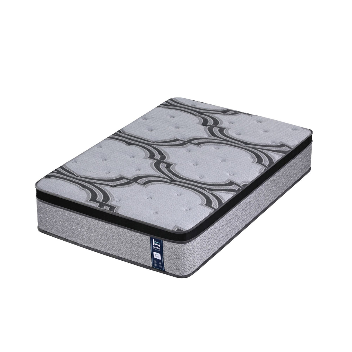 Levitex King Single Mattress 34 cm 5-Zone Pocket Spring with Latex & Memory Foam or Extra Lumbar & Shoulder Support