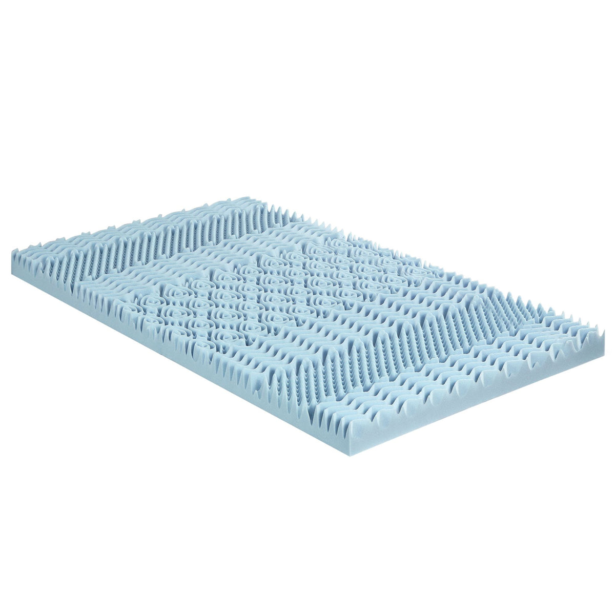 Giselle Bedding 5cm Memory Foam Mattress Topper 7-Zone King Single