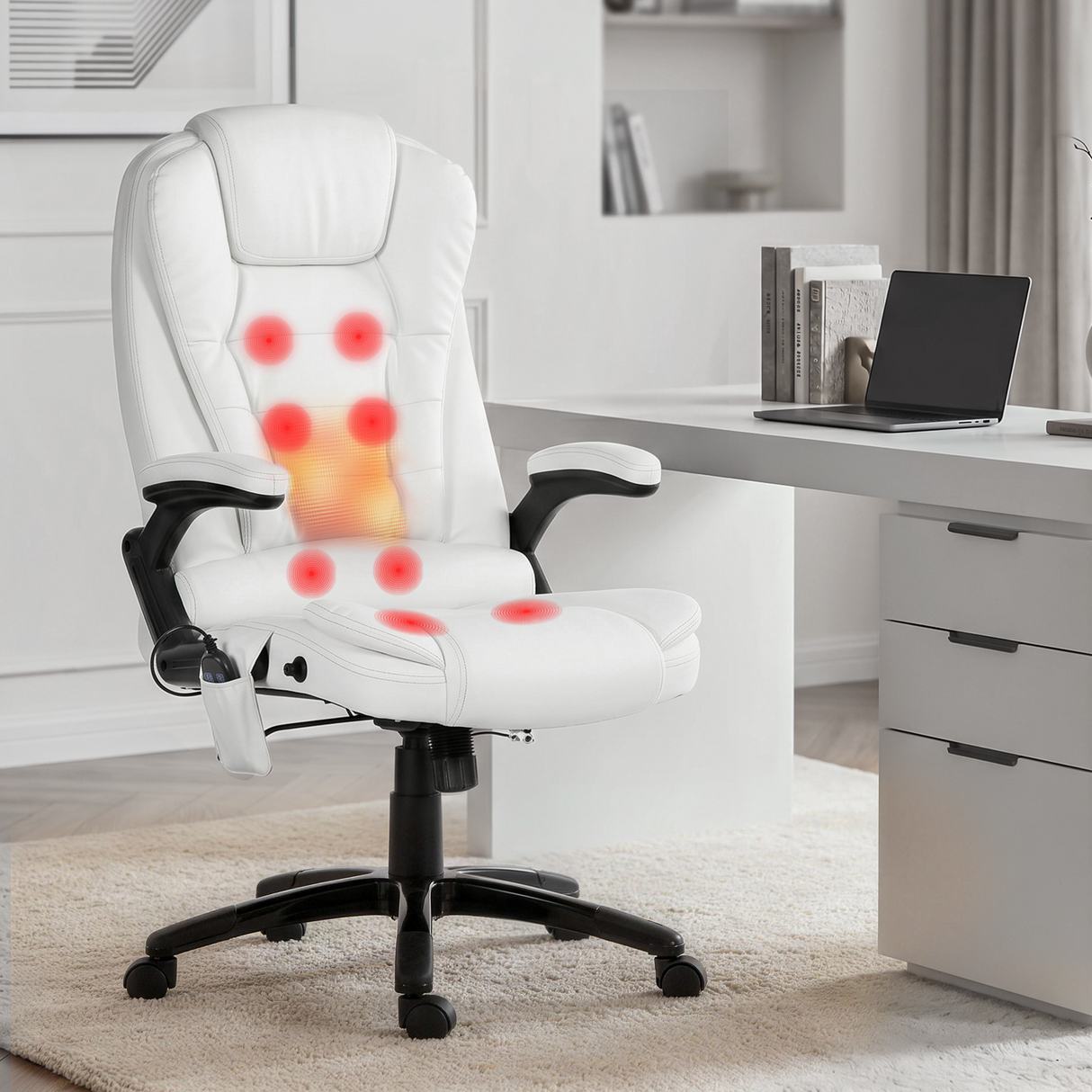 Massage Office Chair White