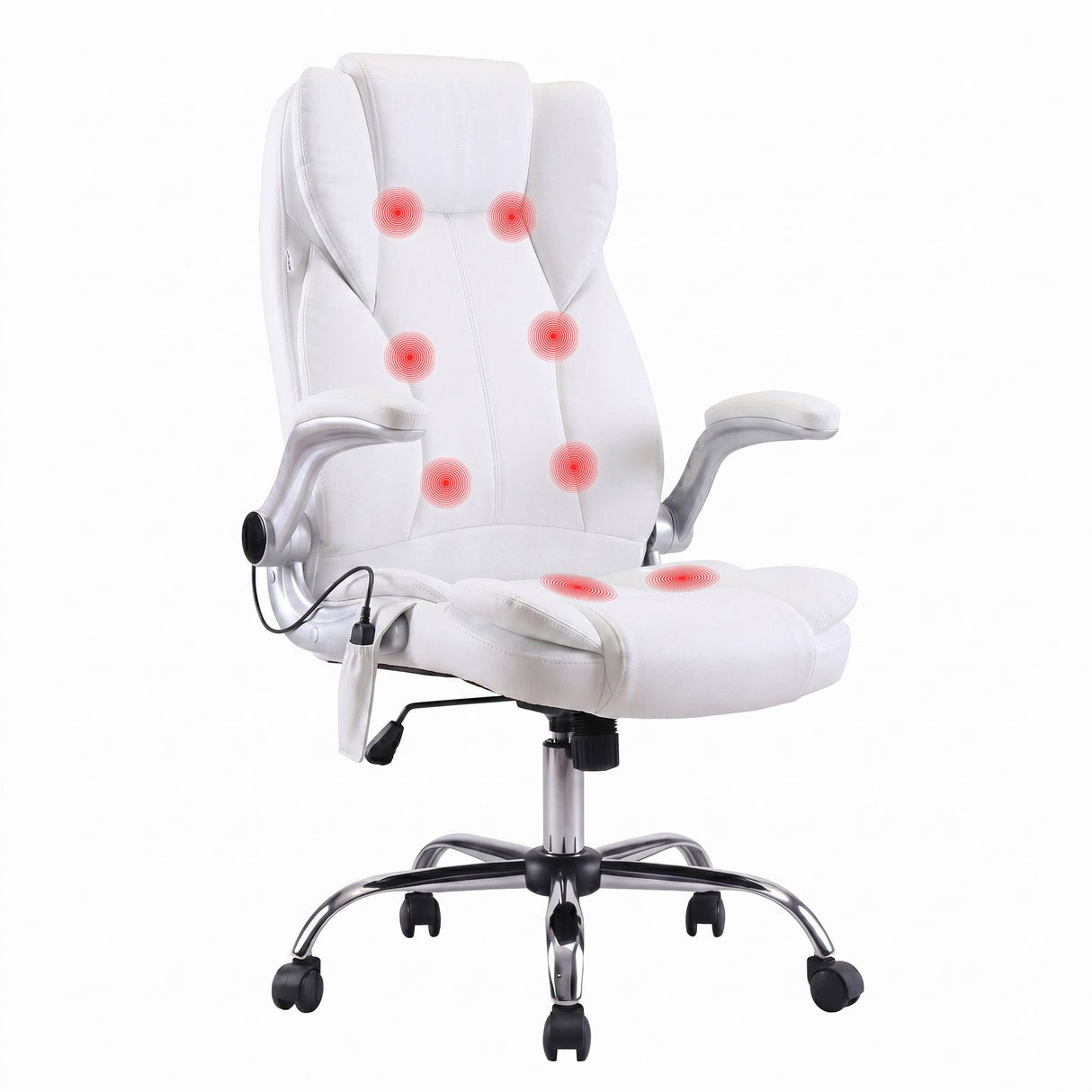 Kuro Massage Office Chair White